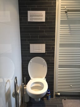 Badkamer met toilet