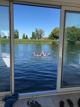 Zwemmen in de rivier!