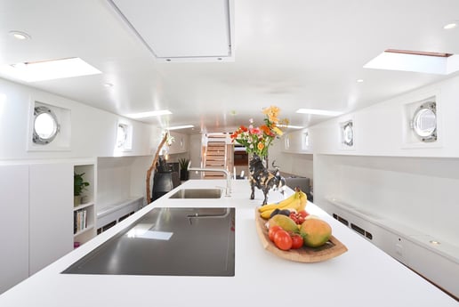 Kitchen with gaggenau appliances