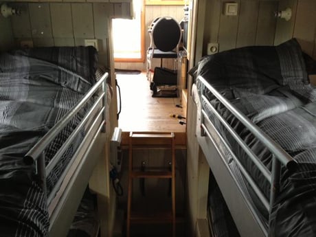 Two comfortable bunk beds