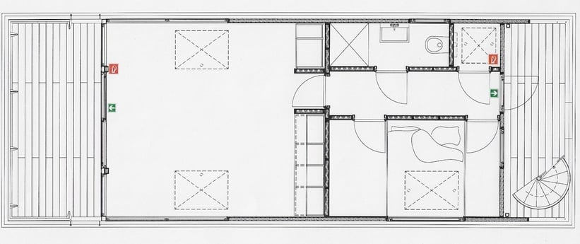 Layout, floor plan.