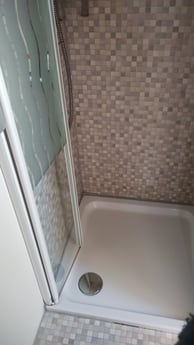 Toilet and shower