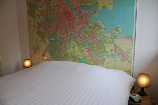 Plan uw dagje uit op de kaart van het Amsterdamse gebied (kaarten 0.1)