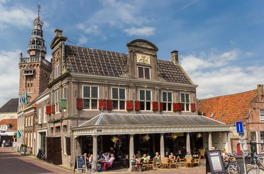 'De Waegh', l'un des meilleurs restaurants de Monnickendam dans un très bel immeuble ancien