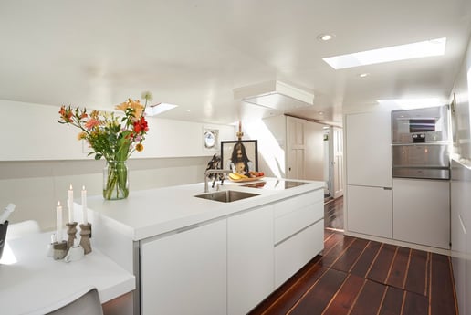 Kitchen with gaggenau appliances