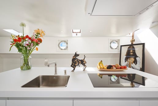 Kitchen with gaggenau appliances