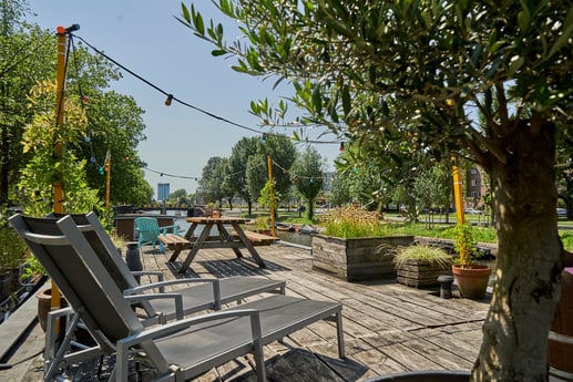 Sitting area on the roof top!