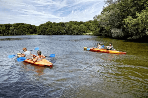 In the immediate vicinity of the marina, it is possible to rent a canoe.