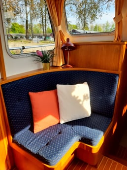 Small corner sofa in the saloon.