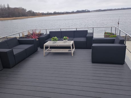 nuestra nueva terraza en la azotea