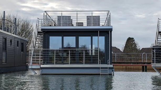 Uitzicht op de WangerMeer vanaf de zeezijde