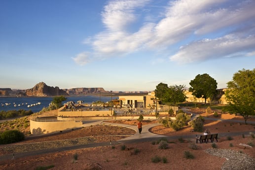 El lago Powell es el lugar ideal cuando se trata de casas flotantes