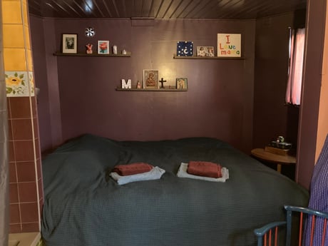 Slaapkamer met badkamer en-suite