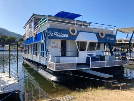 Das Phillipa-Hausboot