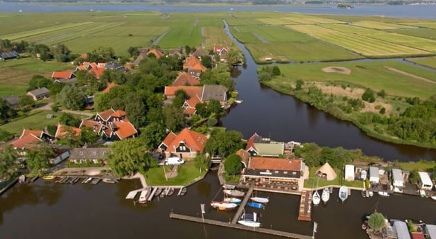 one of the many nice ports in Holland.