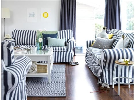 The cozy living room