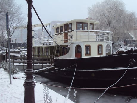 casa flotante Ámsterdam