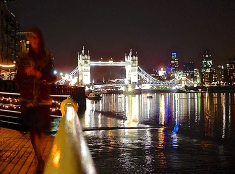 Difficult to get bored of the view of the most famous bridge in the world!