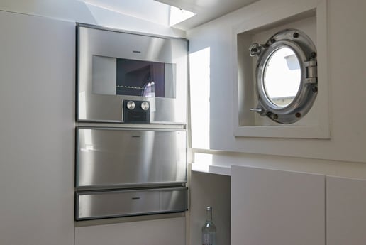 Kitchen with gaggenau appliances