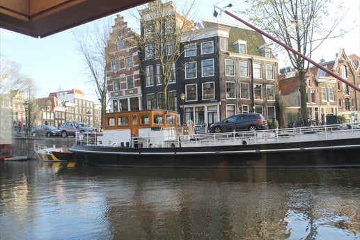 vista desde la casa flotante