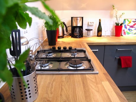 Detail of the kitchen