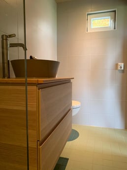 Salón jardín - baño