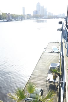 view from the upper deck terrace