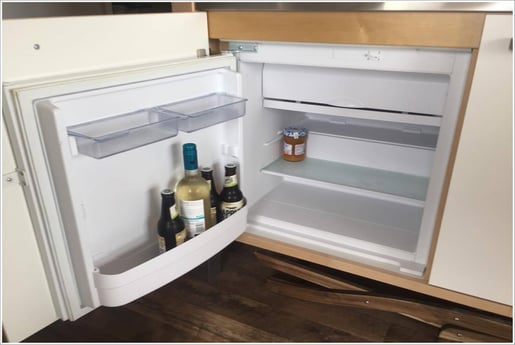 Kühlschrank für Vorräte für etwa drei Tage
