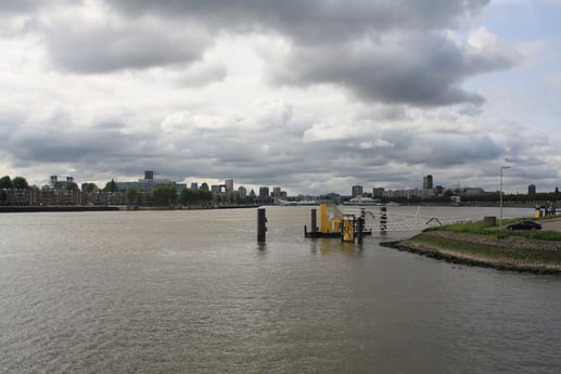 Blick auf Rotterdam