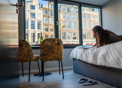 Van Gogh kamer, voor twee personen