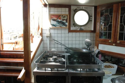 La cocina totalmente equipada