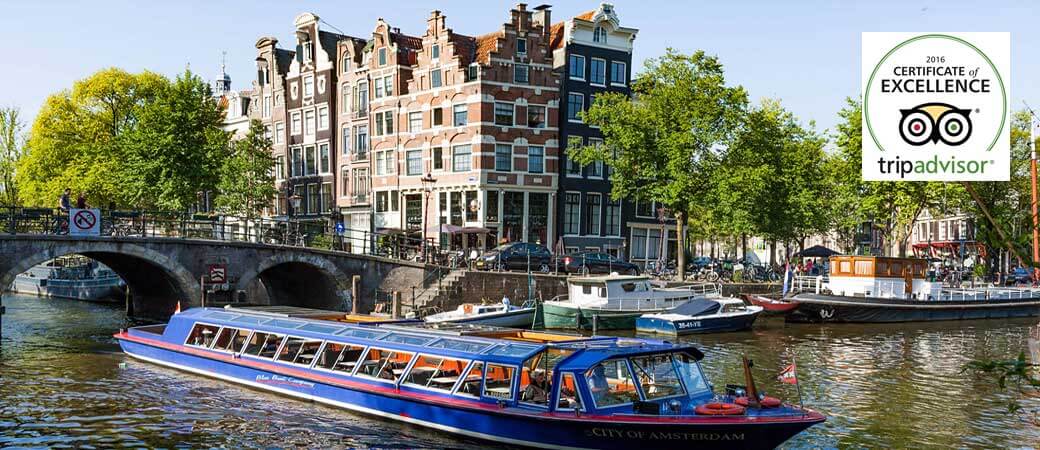 Blue Boat Canal Cruises Amsterdam