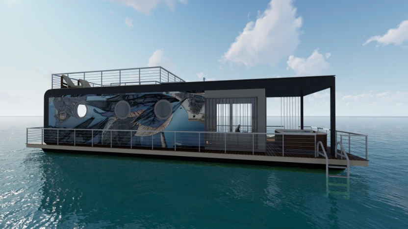 Luxury custom houseboat 5 - luxusnavode
