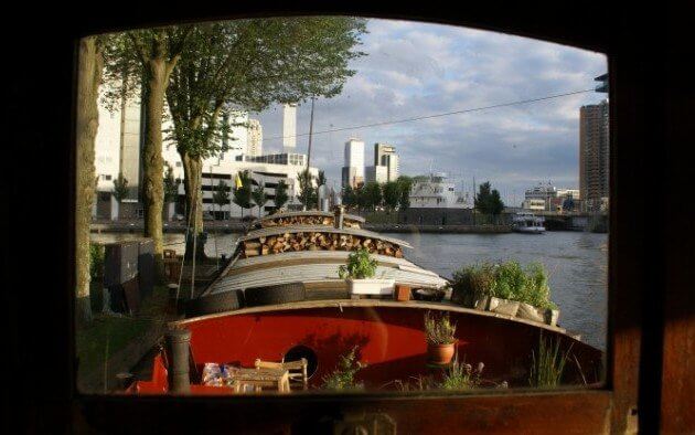 Houseboat in Rotterdam