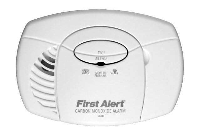 Houseboat safety carbon monoxide alarm
